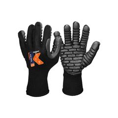 LUVA KALIPSO ANTIVIBRAÇÃO BLACK ROCK 10-XG