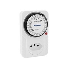 TEMPORIZADOR BRASFORT TIMER ANALOGICO BIVOLT