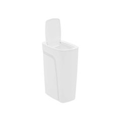 LIXEIRA TRAMONTINA EM PLASTICO COMPACT C/TAMPA BR 10,5L