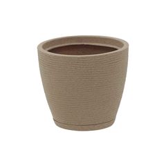 VASO TRAMONTINA  ASTECA GRANITO AREIA EM POLIETILENO  15,5 CMX 17,5CM
