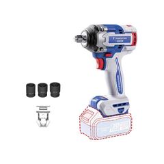 CHAVE DE IMPACTO 1/2” (12,7 MM) 20V 500 N.M BRUSHLESS TRAMONTINA BY TOTAL - SEM BATERIA E CARREGADOR