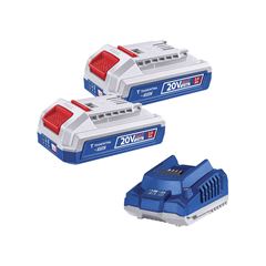 KIT 2 BATERIAS 20V 2,0AH + CARREGADOR 2,0A TRAMONTINA BY TOTAL