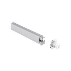 BOTAO PULSADOR SOPRANO MAGNETICO CINZA