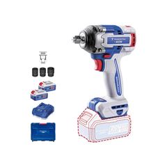 CHAVE DE IMPACTO 1/2” 20V 500 N.M BRUSHLESS TRAMONTINA BY TOTAL - COM 2 BATERIA 4AH - TRAMONTINA