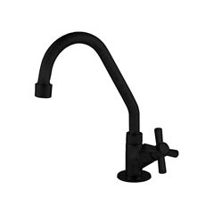 TORNEIRA MARCHEZAN PARA COZINHA BANCADA PRETA 1/4V C31
