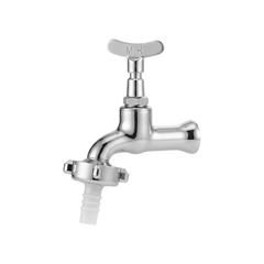 TORNEIRA REAL METAIS PARA JARDIM CROMADA 1130 1/2X3/4