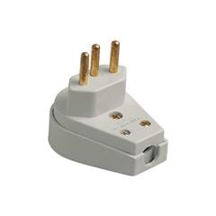 PINO ILUMI MACHO GIGANTE 2P+T 20A/250V CINZA PACOTE C/10