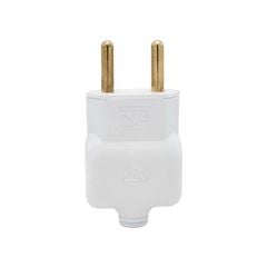 PINO ILUMI MACHO GIGANTE 2P 10A/250V BRANCO PACOTE C/10