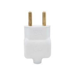 PINO ILUMI MACHO GIGANTE 2P 20A/250V BRANCO PACOTE C/10