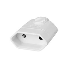 PINO ILUMI FÊMEA 2P 10A/250V BRANCO PACOTE C/10