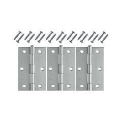 DOBRADIÇA LEVE PINO REVESRSIVEL ROCHA ACO GALVANIZADO 3.1/2 X 2.1/4