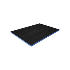 MADERITE PRETO PLASTIFICADO 1,10M X 2,20M X 09MM