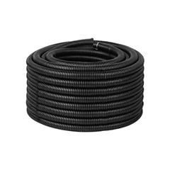 ELETRODUTO CORRUGADO C/GUIA ROBUST PRETO 40MM 1.1/4 C/50M