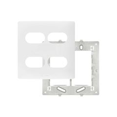 PIAL VIVA LINHA BR PLACA 4X2 2+2 POSTOS COM SUPORTE