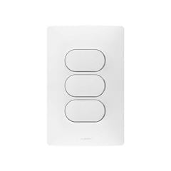PIAL VIVA LINHA BR 3 INTERRUPTORES SIMPLES 10A 250V