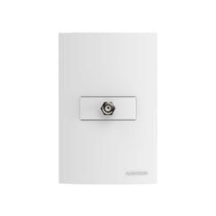 SOPRANO LINHA BRAVA 1 TOMADA CABO COAXIAL