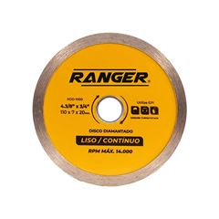 DISCO DIAMANTADO RANGER  CONTINUO 110MM X 22,23MM