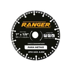 DISCO DE CORTE MULTI RANGER 7 X 7/8- 180MM X 7 X 22,23MM