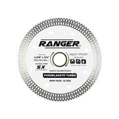 DISCO DIAMANTADO PARA PORCELANATO PRO ULTA FINO RANGER 4.3/8 X 7/8- 110MM X 7 X 22,23MM