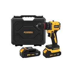 PARAFUSADEIRA IMPACTO BRUSHLESS RANGER 21V C/2 BATERIA+MALETA