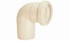 JOELHO 90 ESGOTO AMANCO DN200MM  S.LEVE